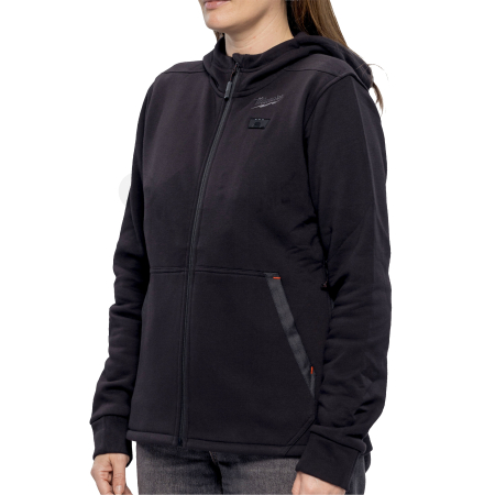 MILWAUKEE M12 HHLBL5-0 (XS) HEXON Dámská vyhřívaná mikina s kapucí černá 4932499193