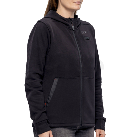 MILWAUKEE M12 HHLBL5-0 (XS) HEXON Dámská vyhřívaná mikina s kapucí černá 4932499193