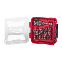 MILWAUKEE Sada kompaktních ráčen 1/4˝ kufříku kompatibilním s PACKOUT™ 25 ks 4932499470