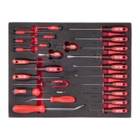 MILWAUKEE 38 pc Screwdriver and Prybar Set Foam Insert 4932500755