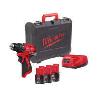 MILWAUKEE M12 BLDDRC-203C kompaktní bezuhlíkový šroubovák 4933499685