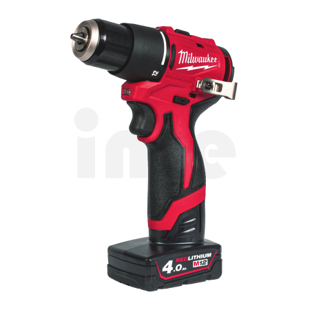 MILWAUKEE M12 BLPDRC-402C kompaktní bezuhlíková příklepová vrtačka 4933500424