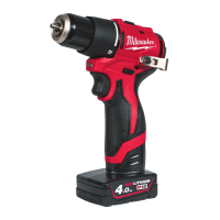 MILWAUKEE M12 BLPDRC-402C kompaktní bezuhlíková příklepová vrtačka 4933500424