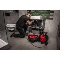 MILWAUKEE M12 HSFSM-0 vysokorychlostní čistič potrubí s ohebnou hřídelí 4933498377