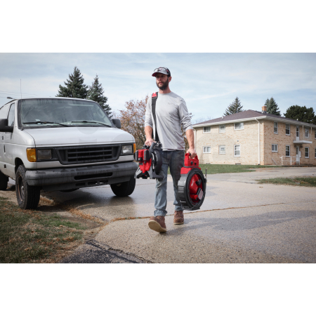 MILWAUKEE M12 HSFSM-0 vysokorychlostní čistič potrubí s ohebnou hřídelí 4933498377