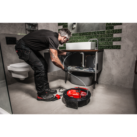 MILWAUKEE M12 HSFSM-0 vysokorychlostní čistič potrubí s ohebnou hřídelí 4933498377