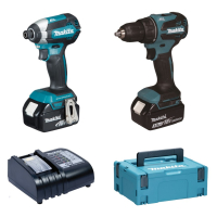 Makita - Aku sada DDF490+DTD15 DLX2535SJ3 Li-ion LXT 18V