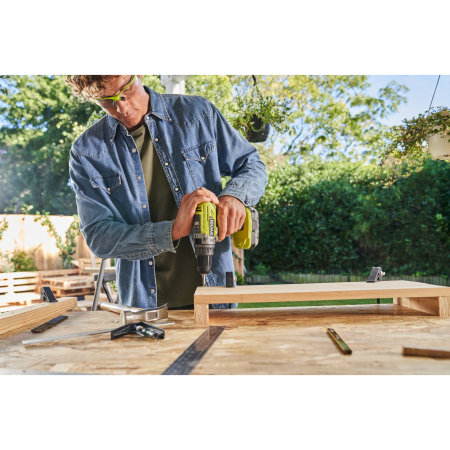 RYOBI R18PD32 18V ONE+™ Akumulátorová bezuhlíková příklepová vrtačka (2 x 2,0 Ah) 5133006898