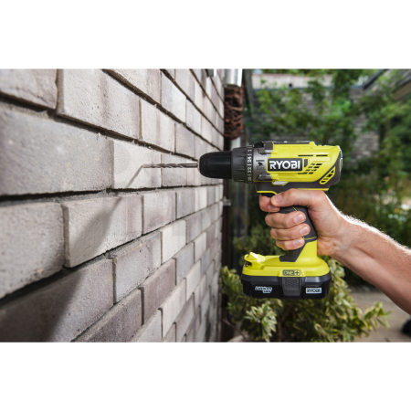 RYOBI R18PD32 18V ONE+™ Akumulátorová bezuhlíková příklepová vrtačka (2 x 2,0 Ah) 5133006898