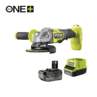 RYOBI RAG18BL 18V ONE+™ Bezuhlíková úhlová bruska (1 x 4,0 Ah) 5133006854