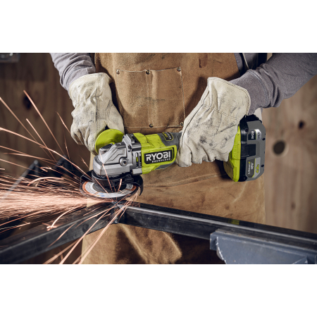 RYOBI RAG18BL 18V ONE+™ Bezuhlíková úhlová bruska (1 x 4,0 Ah) 5133006886