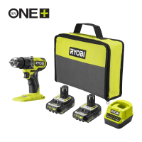 RYOBI RDD18C1 18V ONE+™ HP bezuhlíkový vrtací šroubovák  (2 x 2,0 Ah) 5133006519
