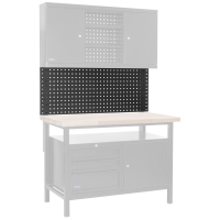 GÜDE Závěsný děrovaný panel 1200P/1 Black Line 40846