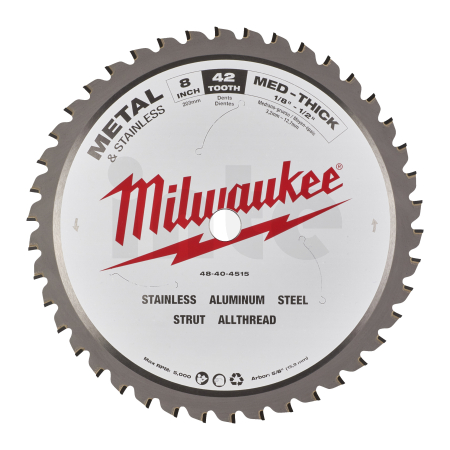 MILWAUKEE Circular saw blades for metal 4932501141
