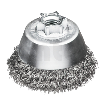 MILWAUKEE Hrnkový kartáč M14 65 mm, ocelový, vlnitý drát 0,35 mm – 1 ks 4932501750