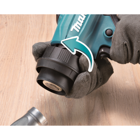 Makita - Aku horkovzdušná pistole s regulací, Li-ion XGT 40V, bez aku Z HG001GZ