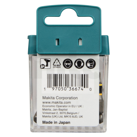 Makita - torzní bit řady Impact Premier (C-form) T15-25mm, 15 ks E-25943