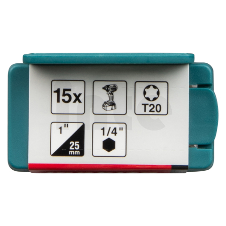 Makita - torzní bit řady Impact Premier (C-form) T20-25mm, 15 ks E-25959