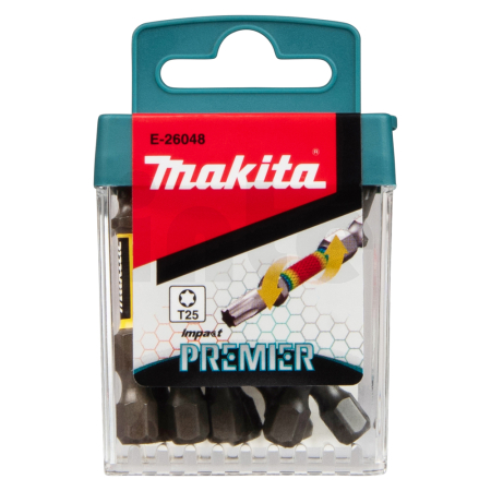 Makita - torzní bit řady Impact Premier (E-form) T25-50mm, 10 ks E-26048