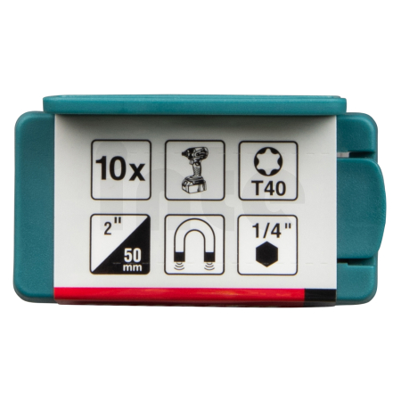 Makita - torzní bit řady Impact Premier (E-form) T40-50mm, 10 ks E-26060