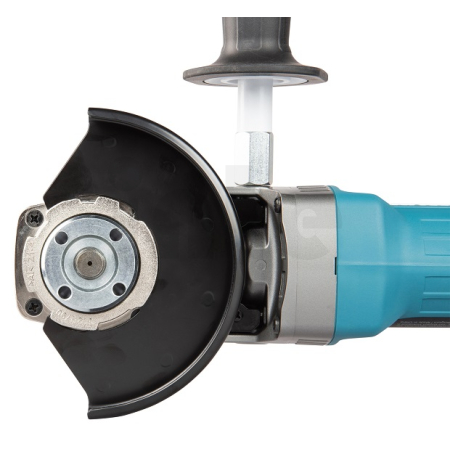 Makita - Aku úhlová bruska s plochu hlavou 125mm Li-ion XGT 40v, Makpac GA055GZ01