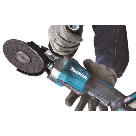 Makita - Aku úhlová bruska s plochou hlavou 125mm Li-ion XGT 40V,Makpac GA056GZ01