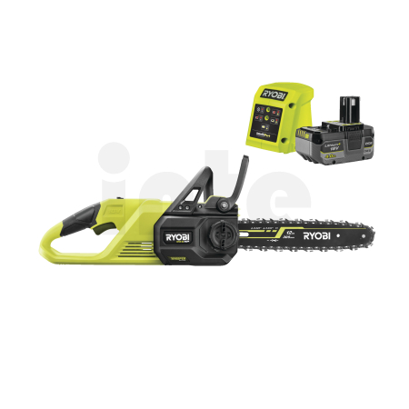 RYOBI RY18CSX30A 18V HP bezuhlíková akumulátorová řetězová pila WHISPER™, délka lišty 30cm (1x 4.0Ah) 5133005975