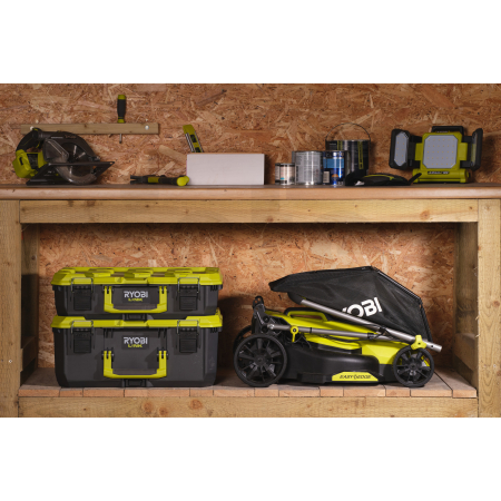 RYOBI RY18LMX33A 18V ONE+™ HP bezuhlíková sekačka na trávu, šířka záběru 33 cm,  (1 x 4,0Ah) 5133006394