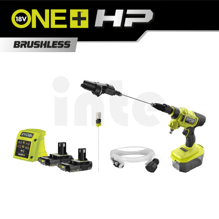 RYOBI RY18PWX41A 18V Bezuhlíkový akumulátorový vysokotlaký čistič (1x 2.5Ah) 5133005674