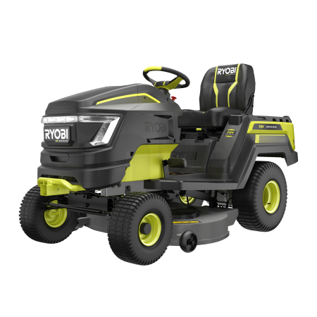 RYOBI RY72TMX107 72V Bezuhlíkový zahradní rider, šířka záběru 107 cm 5133006302