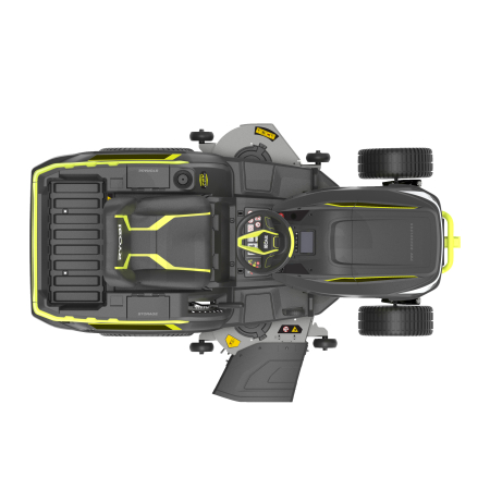 RYOBI RY72TMX117 72V Bezuhlíkový zahradní rider, šířka záběru 117 cm 5133006303