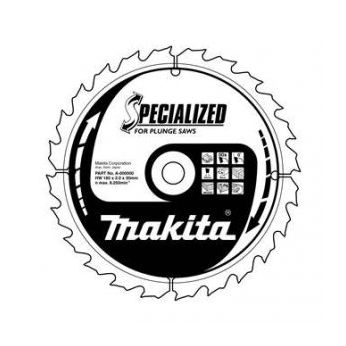 Makita - kotouč pilový dřevo SPECIALIZED 160x2.2x20mm 28Z pro ponorné pily = new B-32982 B-09260