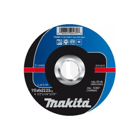 Makita - kotouč brusný ocel 115x6x22.23mm D-18459