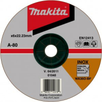 Makita - kotouč brusný nerez 150x6x22.23mm A-80846