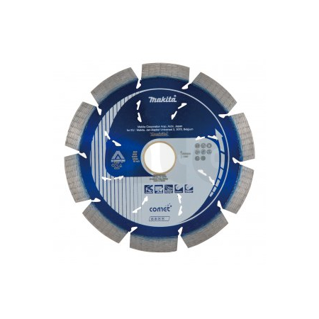Makita - kotouč řezný diamantový Comet Rapid 125x22.23mm B-12778