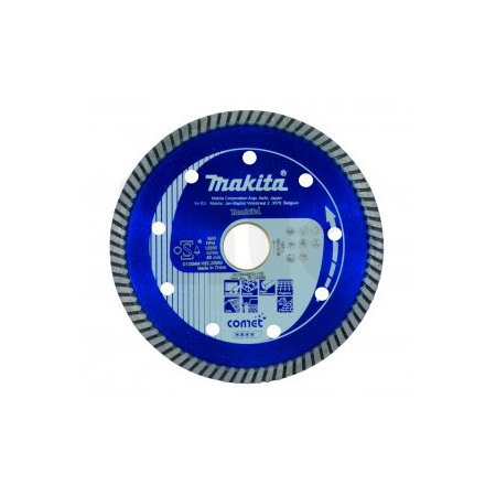 Makita - kotouč řezný diamantový Comet Turbo 125x22.23mm B-12996