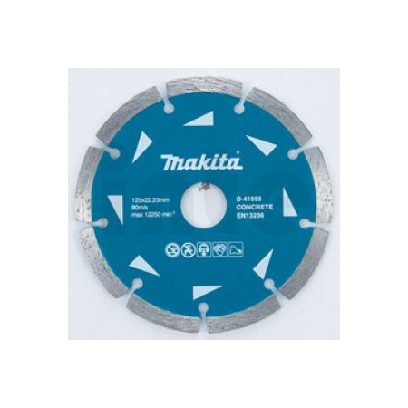 Makita - kotouč řezný diamantový segmentový 125x22.23mm, 10ks D-41595-10