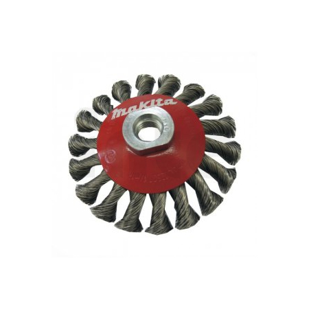 Makita - Kuželový kartáč z ocelového drátu-splétaný drát 100mm P-04494