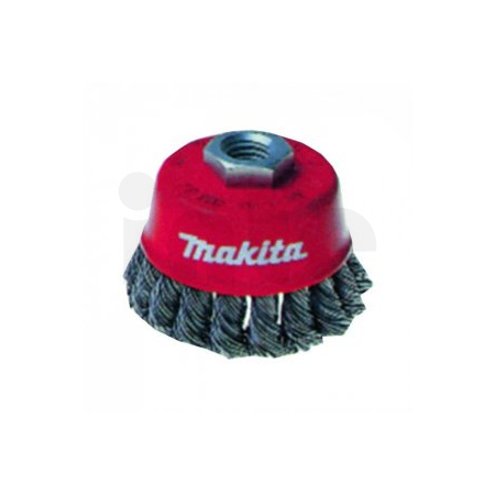 Makita - Miskový kartáč z ocelového drátu-splétaný drát 65mm P-04488