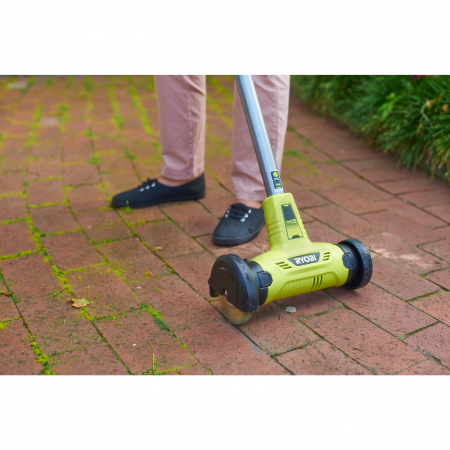 RYOBI RY18PCA 18V Akumulátorový patio čistič s drátěným kartáčem (1x2.0Ah) 5133004728