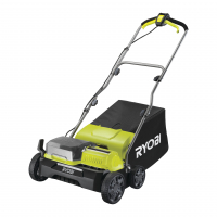 RYOBI RY18SFX35A 18V Bezuhlíkový akumulátorový vertikutátor, šířka záběru 35cm (2x4.0Ah) 5133004549