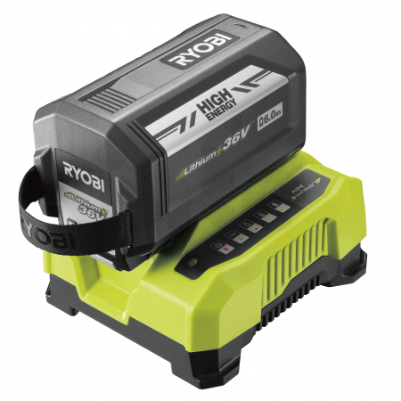 RYOBI RY36BC60A-160 36V High Energy akumulátor 6.0Ah + rychlonabíječka 5133004706