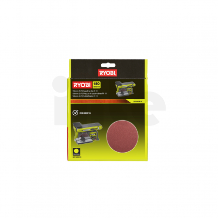 RYOBI SD150A10 10ks sada 150mm stacionárního papíru do pásové brusky 5132003685