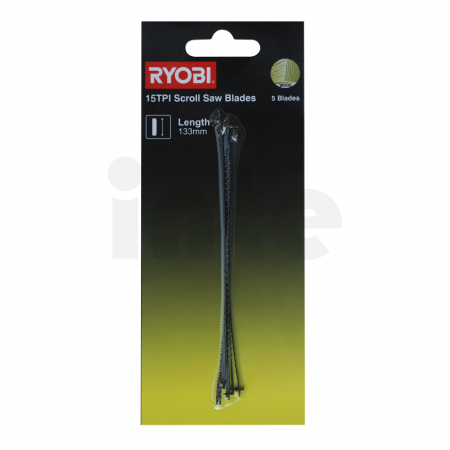 RYOBI SSB15TPI 5ks sada pilových plátků 115TPI do lupínkové pily 5132002897