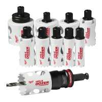 MILWAUKEE Sada kruhových pilek/děrovek Hole dozer Holesaw QL SET 13, Quick Lok, 13 ks 49224772