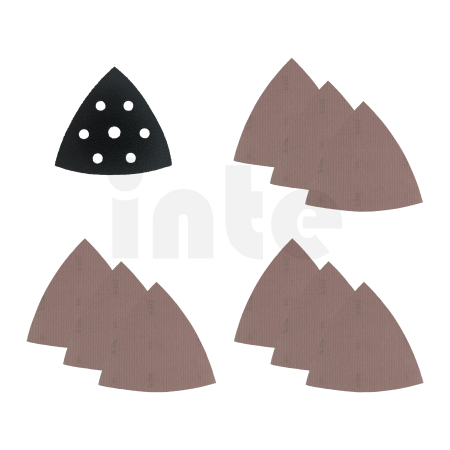 MILWAUKEE Power Grid 93x93 mm, H&L, GR 80/120/180, sada s podložkou Pad Saver – 10 ks 4932500195