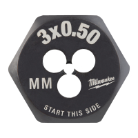 MILWAUKEE Šestihranné závitové oko M3–0,50 mm 4932500609