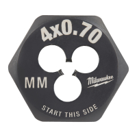MILWAUKEE Šestihranné závitové oko M4–0,70 mm 4932500610