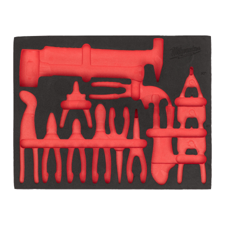 MILWAUKEE Náhradní pěnová vložka pro sadu šroubováků a páčidel v pěnové vložce 4932500761