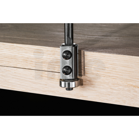 MILWAUKEE Zarovnávací fréza s tvrdokovovými břity, stopka 8 mm, 19 / 77 mm – 1 ks 4932500935